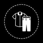 Camiseta Basica LS Dual Preta com Branco