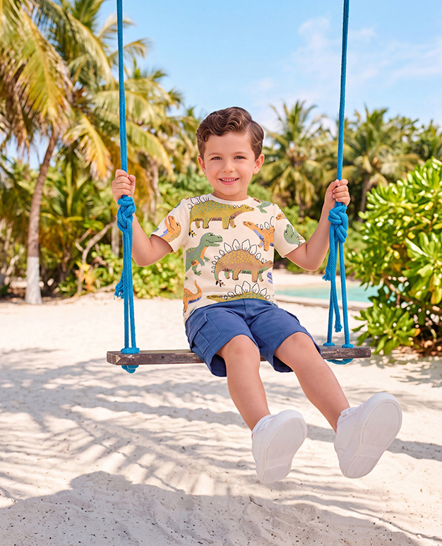 Camiseta Infantil Estampada