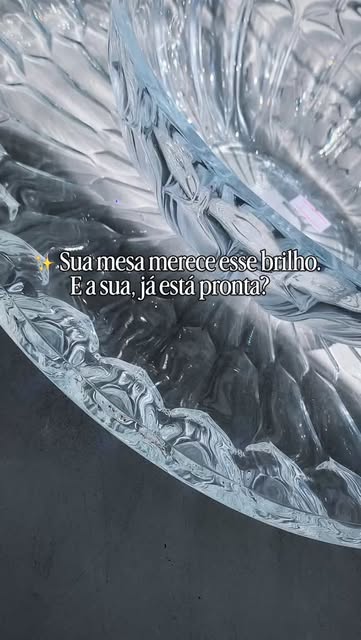 Travessas de vidro